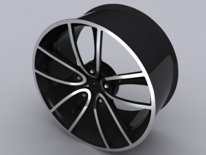 custom rim 3D Model