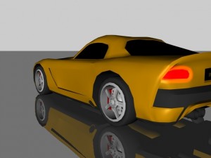 dodge viper 3D Model