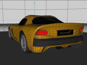 dodge viper 3D Model