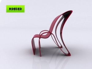 fashion chair 3Dモデル