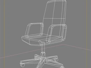 executive office chair 3D Model