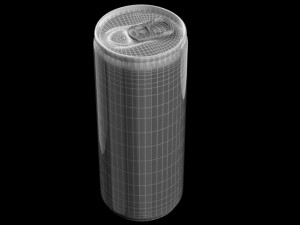 energy drink can 3D Model