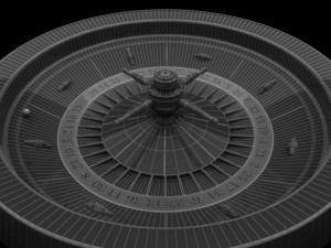 roulette wheel 3D Model