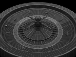koło ruletki Model 3D