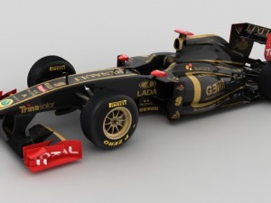 lotusrenault r31 Modelo 3D