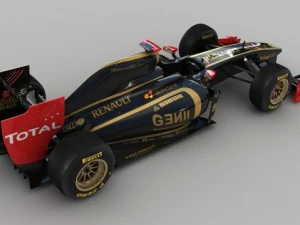 lotusrenault r31 3D Model