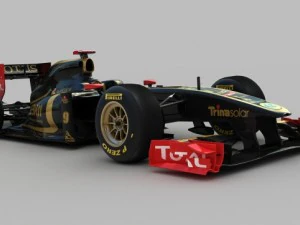 lotusrenault r31 3D Model