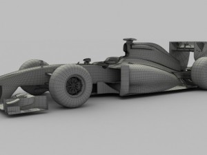 lotusrenault r31 3D Model