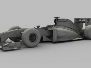 lotusrenault r31 3D Model