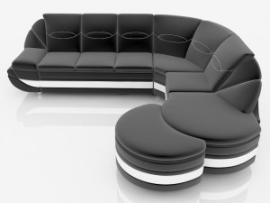 sofa paola 2 Modèle 3D