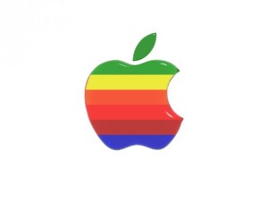 apple old logo 3D Модель