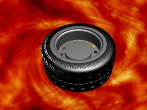 offroad wheel 3D Model