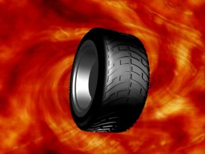 오프로드 휠 3D 모델