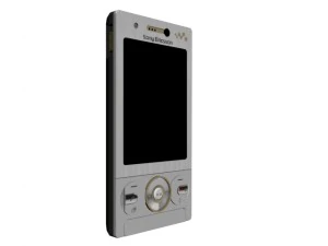 sony ericsson w705i hq Modelo 3D