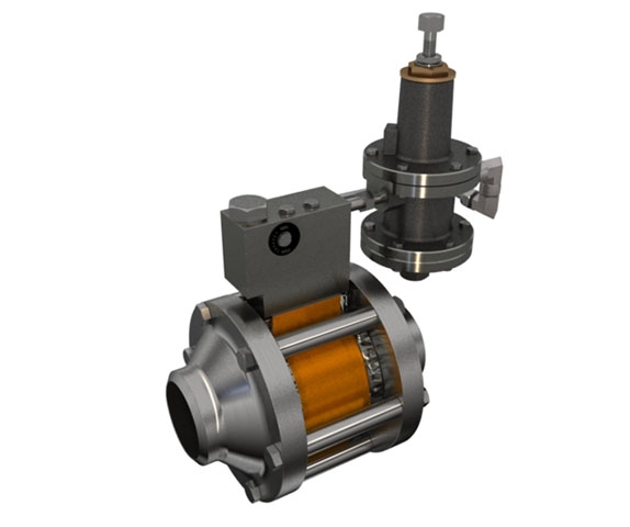 gas pressure regulator Model 3D .c4d .max .obj .3ds .fbx .stl .blend 