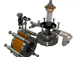 gas pressure regulator 3D Model
