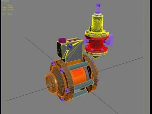 gas pressure regulator 3D Model