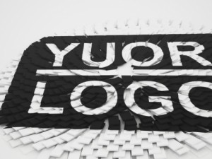 animation logo Model 3D