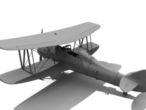 baron airplane 3D 模型