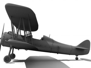 baron airplane 3D 模型