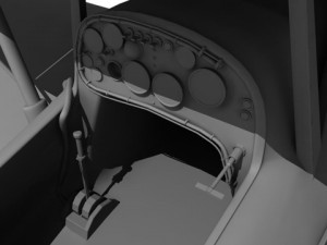 baron airplane 3D 模型