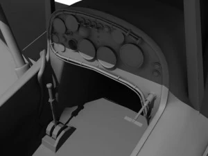 baron airplane 3D Model