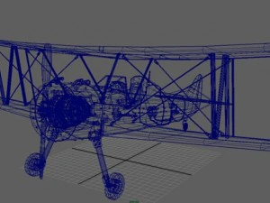 baron airplane 3D Model