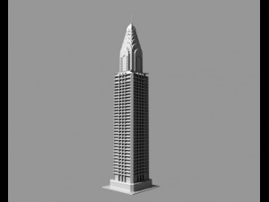 chrysler building Modelo 3D