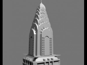chrysler building 3D Model