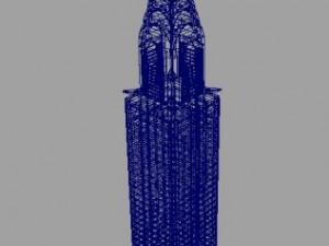 chrysler building 3D Model