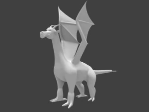 Drachen 3D Modell