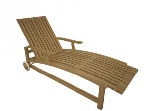 deck chair 3D Модель