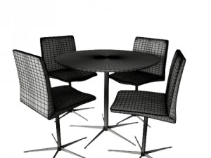 обеденный стол 3D Модель