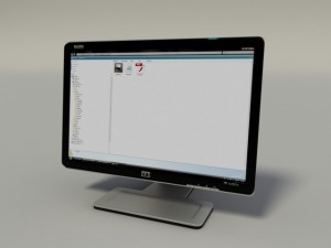 monitor pack 2 tft 3Dモデル