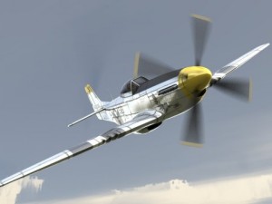 p51d fighter 3D मॉडल