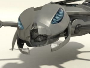 robot fly Model 3D