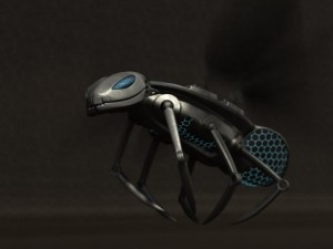 robot fly Model 3D