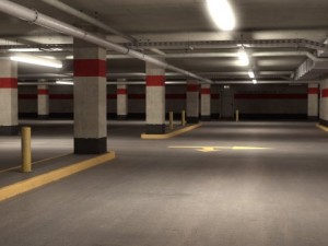 parking level 3Dモデル
