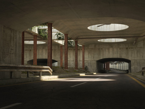 City Tunnel 3D Модель
