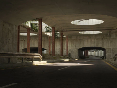 City Tunnel 3D Model