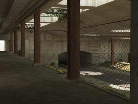 City Tunnel 3D Model