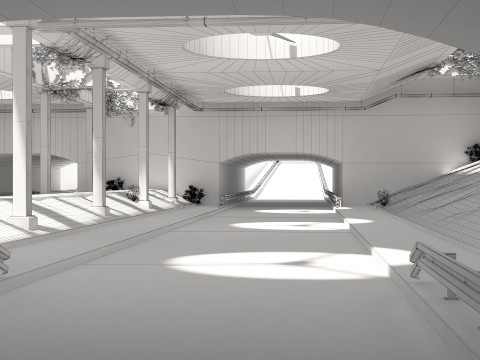 City Tunnel 3D Модель