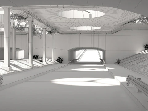 City Tunnel 3D Model