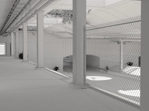 City Tunnel 3D Model