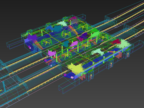City Tunnel 3D Модель