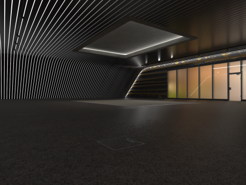 Showroom Model 3D