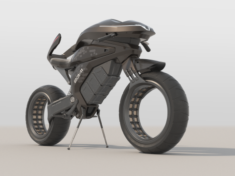 Motorcycle 3Dモデル