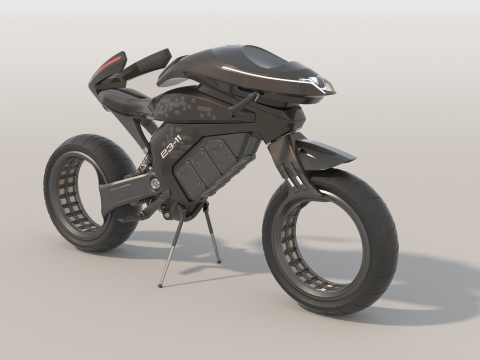 Motorcycle 3Dモデル