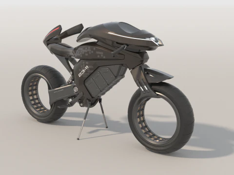 Motorcycle 3D Model
