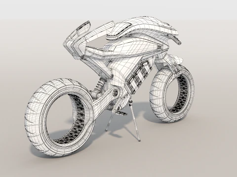 Motorcycle 3D Model